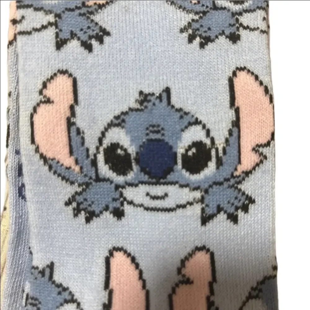 4 /$25 Disney Stitch Novelty Crew Socks Lilo & Stitch Fun Crazy Socks - Picture 3 of 3